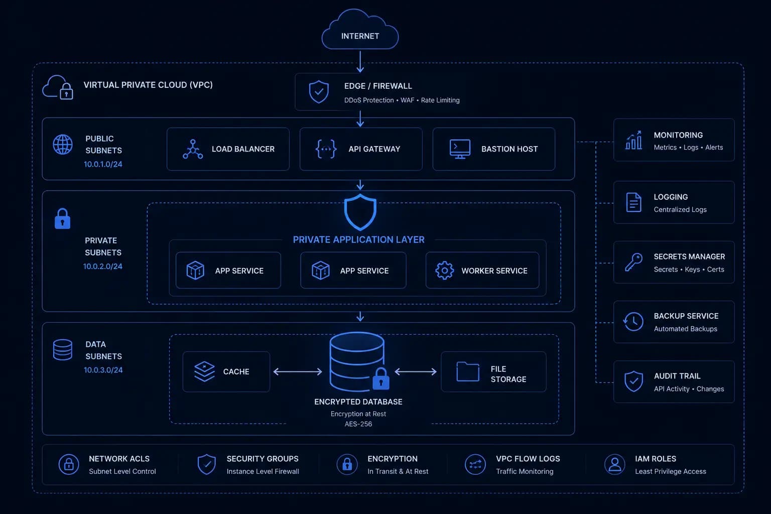 HIPAA-Compliant AWS Infrastructure: The Reference Architecture for Healthcare Applications