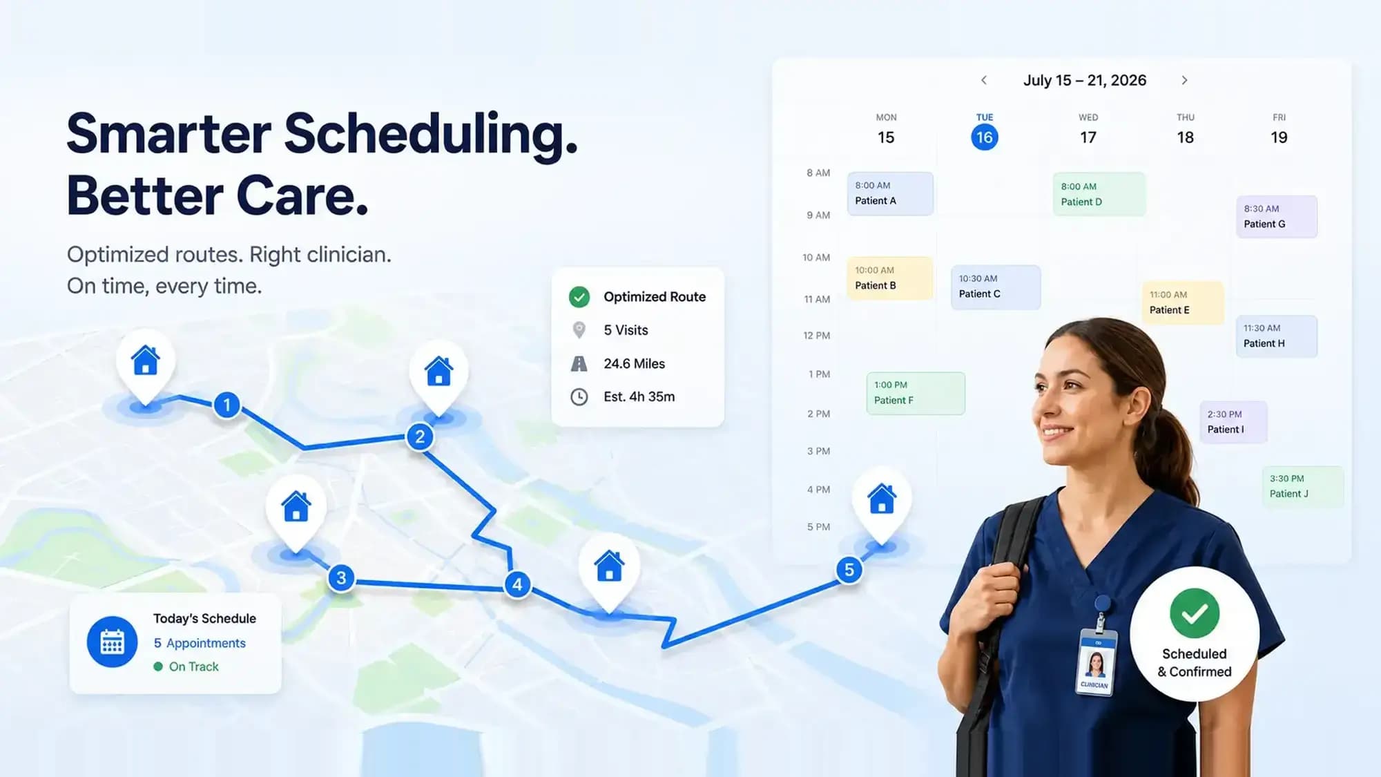  Home Health Scheduling Software: EVV, Routing, and Compliance Engineering