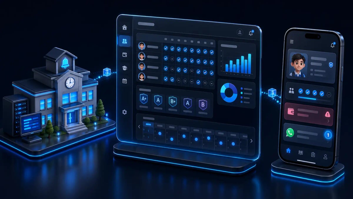 School Management System for a 1,200-Student International School