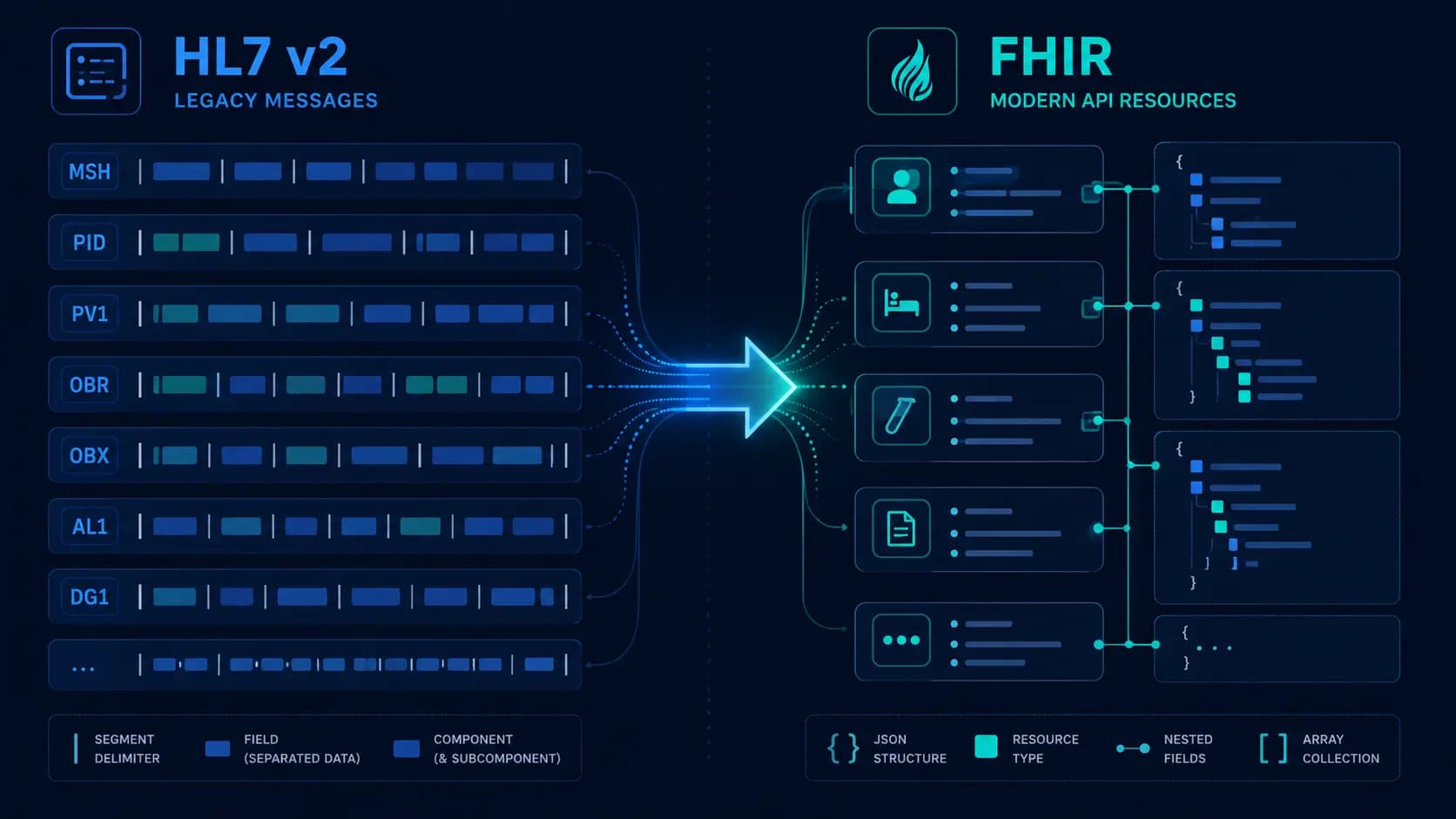 HL7 FHIR vs HL7 v2: A Developer's Complete Guide to Healthcare Interoperability
